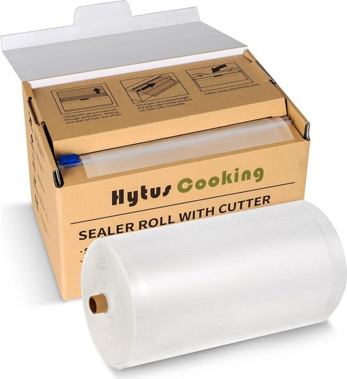 Vacuüm Sealer Rollen 8" x 150' met Cutter - BPA Gratis