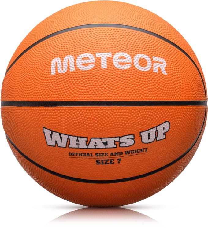 Meteor What's up 7 - Basketbal - oranje, maat 7