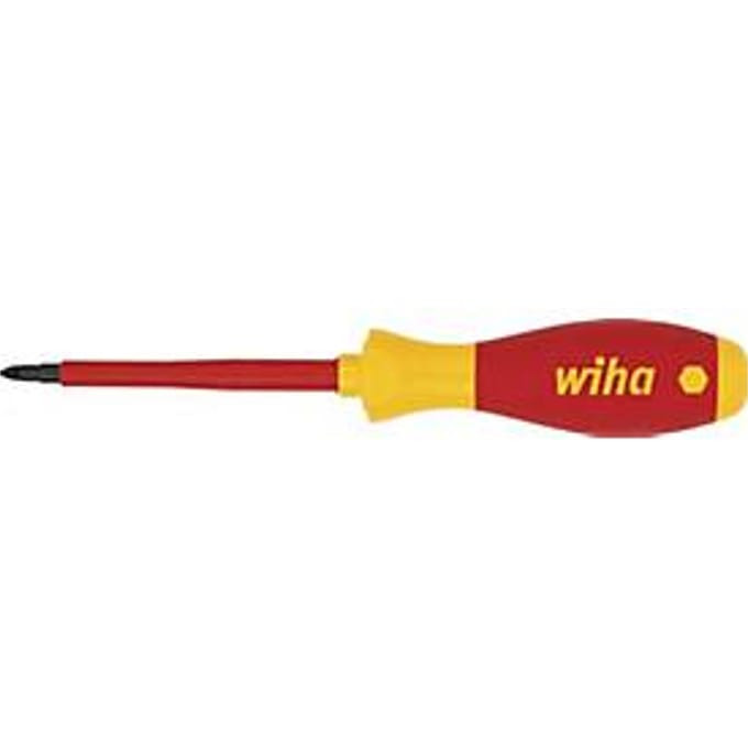 WIHA VDE-schroevendraaier 321N, PH 2, klinglengte 100 mm, IEC 60900 getest, chroom-vanadium-molybdeenstaal