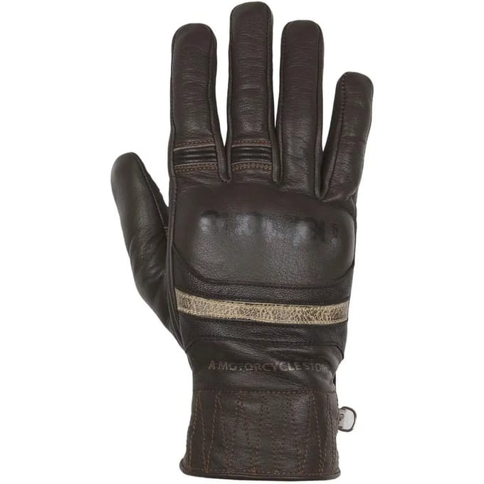 Winter leren motorhandschoenen Helstons bora