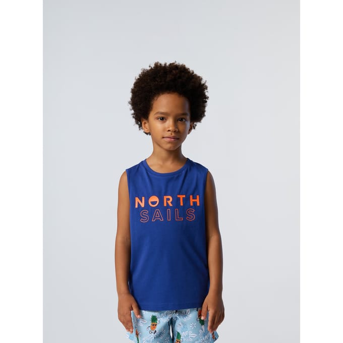 North Sails Tanktop met North Sails afdrukken