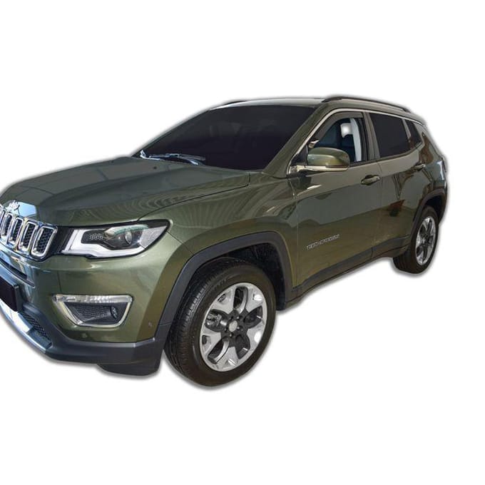 Déflecteurs d'air - HEKO - Jeep Compass MP2 (2018-2025) - 5 portes - Teinté fumé - Acrylique résistant UV