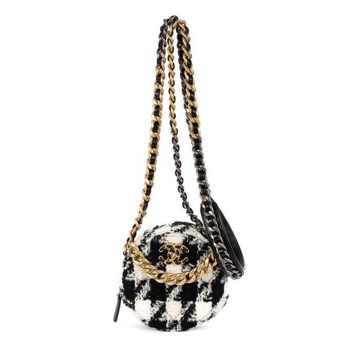 19 Round Clutch Chain Crossbody   Schoudertas