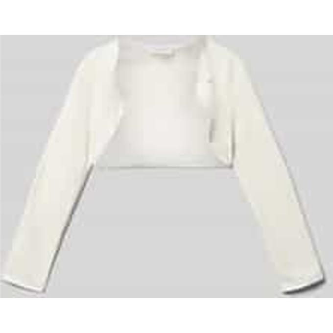 Regular fit bolero met bloemenapplicaties