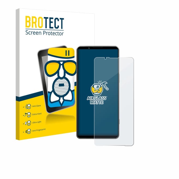 BROTECT - Screenprotector voor Sony Xperia 1 VII - Folie Beschermfolie Beschermglas matte
