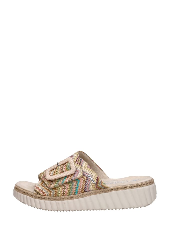 Rieker Slipper multicolor Syntetisch - Maat 37
