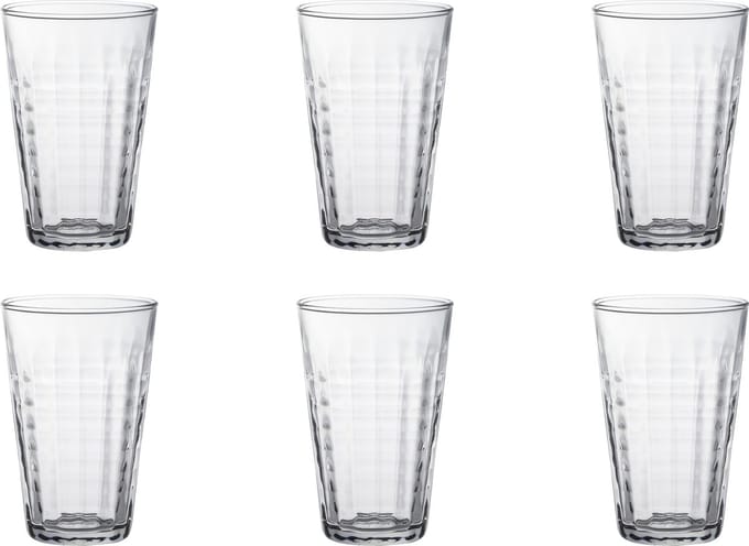 Duralex Prisme Longdrinkglazen - 33 cl - 6 stuks