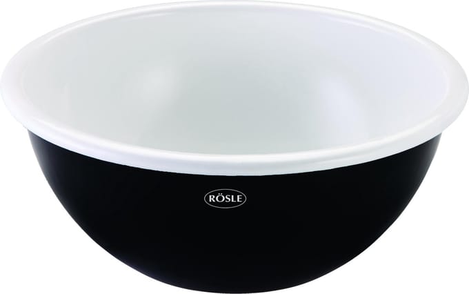 Rösle Barbecue Schaal - Ø 16 cm - Zwart Emaille - Rösle
