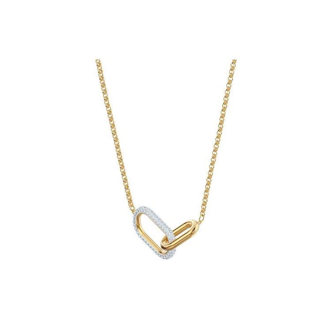 Swarovski Tijd Ring Ketting Dames ketting 5566227 Box (Random Color) beige