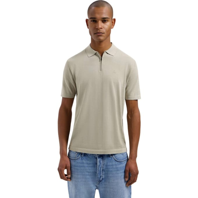 Dstrezzed Ds dorian zip polo