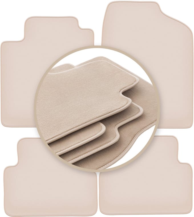 PREMIUM beige matten voor: Toyota Celica VIII coupé 1999-2006