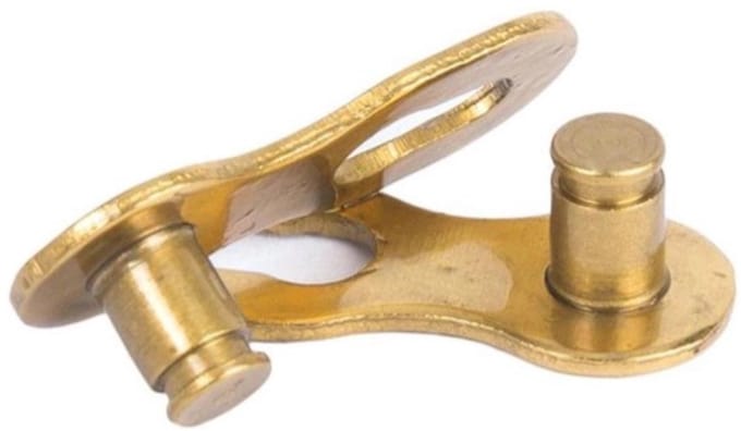 Herbruikbare Missing Chain Link - 12 Speed Smart link - Quick link Kettingschakel - voor KMC / Shimano / Sram mat Goud