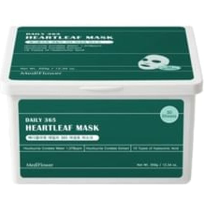 MediFlower - Daily 365 Heartleaf Mask 30 sheets