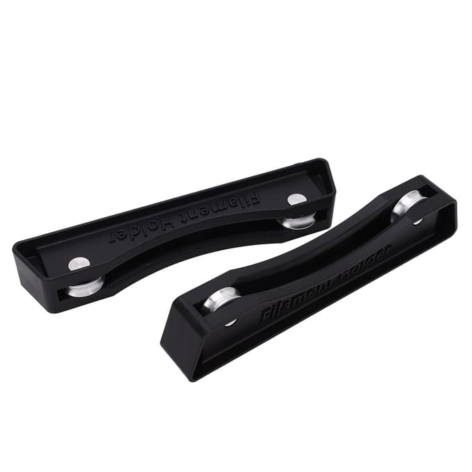 2 Stuks 3D Printer Filament Standaard Houder Spoel met Lager Verstelbaar voor FDM PLA ABS Rollen black