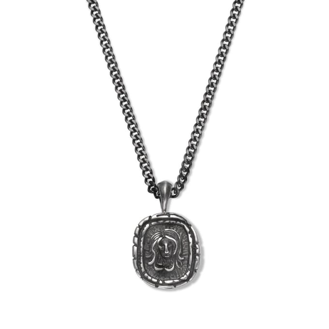 Frank1967 7FN-0046 zodiac ketting - 60CM - Maagd - Cadeau voor mannen - Sterrenbeeld