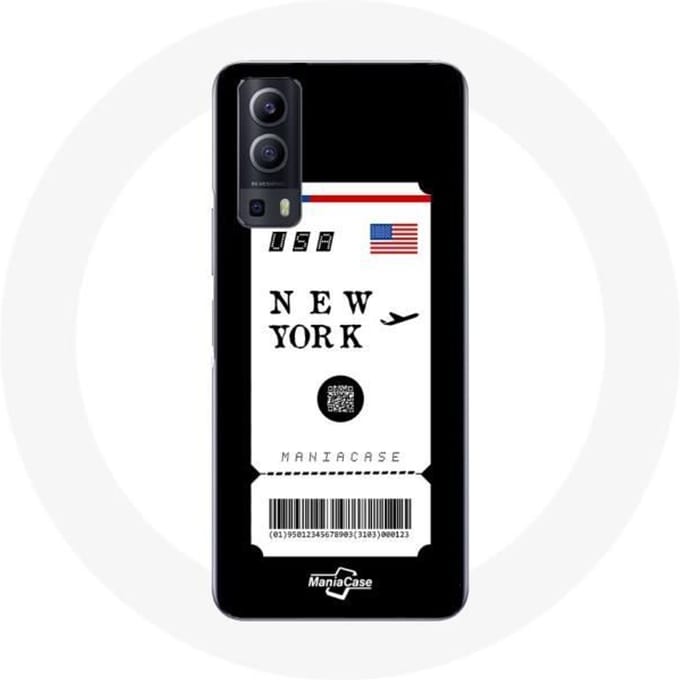 Vivo Y72 koffer New York vliegticket