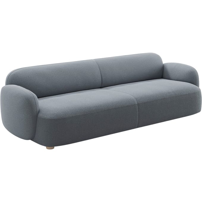Northern Gem 3-zitsbank - Brusvik 94 grey blue