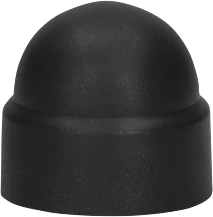 PGB - Afdekkap v. zeskant moer M12 SW19/R9005 x 20 stuks