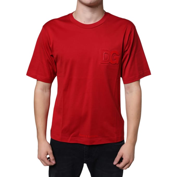 Dg Logo T-shirt Rood