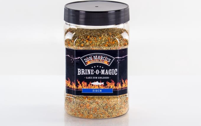 Don Marco's Brine o Magic fisch – BBQ kruiden – 550 gram