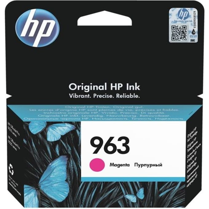 HP 963 - Inktcartridge - Origineel - Standaard capaciteit - Magenta