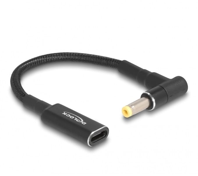 USB-C naar HP en Compaq notebook laadadapter | 4,8 x 1,7mm | 0,15 meter