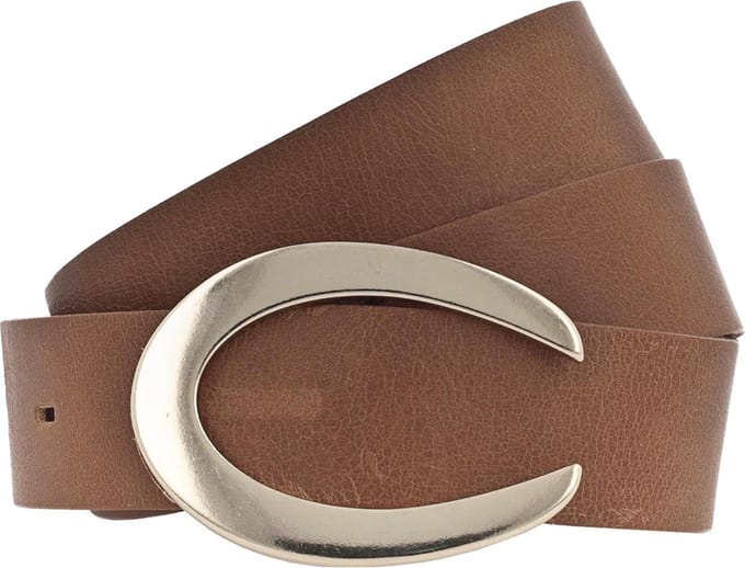Vanzetti Leren Riem 30mm Leather Belt W100 Cognac Bruine