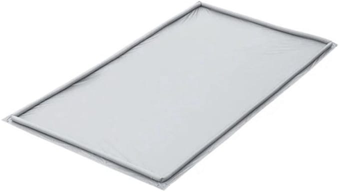 ProPlus Opblaasbaar Grondzeil - 2,50 x 4,50 m - Waterdicht PVC - Opblaasbare Rand - Grijs