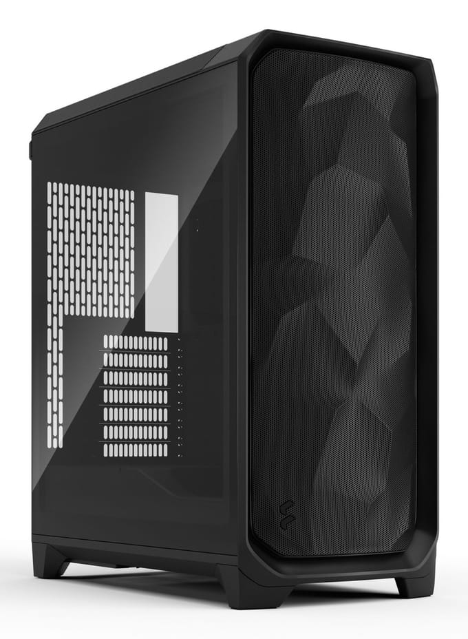 Fractal Design Meshify 3 Black - Case - Miditower - Zwart