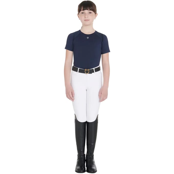 Technisch paardrijshirt voor meisjes Equestro