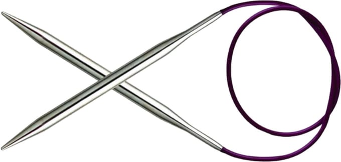 Knitpro Nova Metal rondbreinaald 80cm