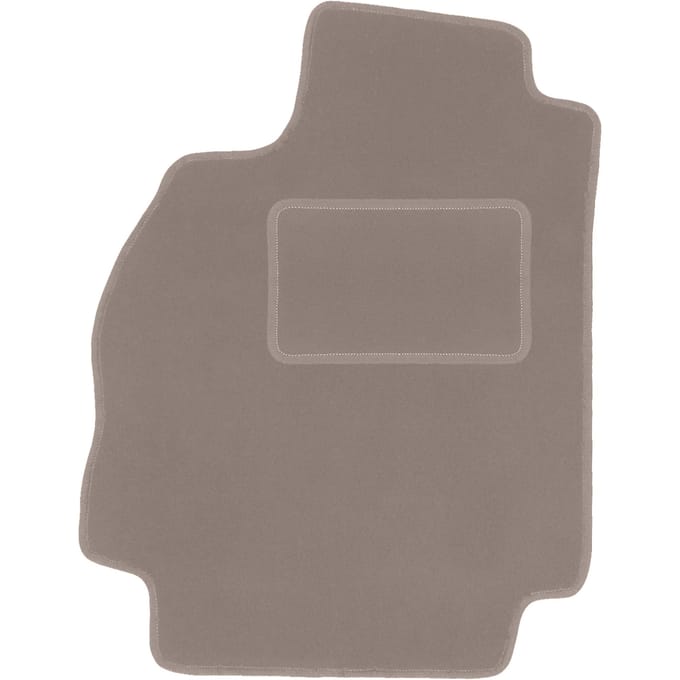 Beige bestuurdersmat voor: Renault Megane II hatchback (2002-2008)