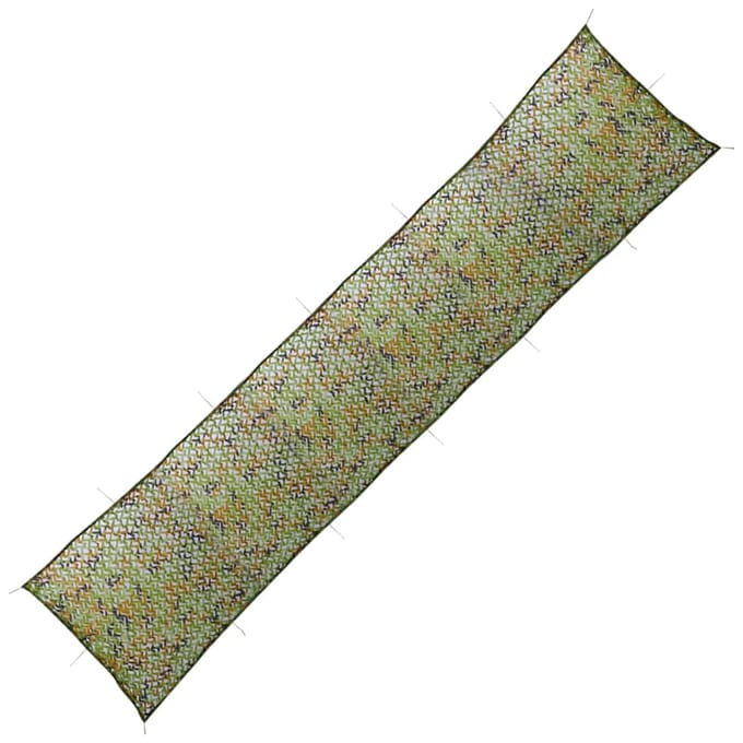 vidaXL - Camouflagenet - met - opbergtas - 1,5x8 - m - groen