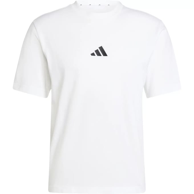 Adidas Sportswear Essentials Small Logo Single Jersey T-Shirt - Heren - Wit