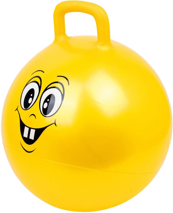 Small Foot - Skippy Ball Laughing Face Yellow