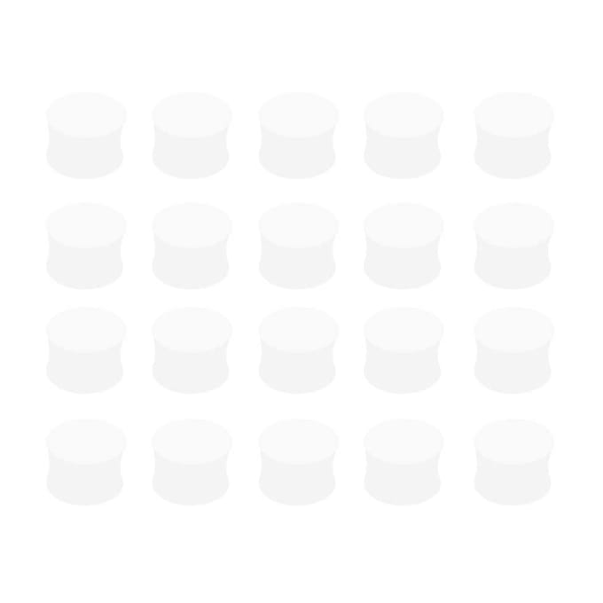 20 stuks toetsstippen gitaar toetspositiemarkering inlegstippen witte parelmoer schelp 3mm wit