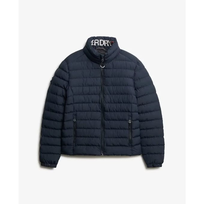Superdry - Fuji Bedrukte Gewatteerde Jas - Heren - Gewatteerde jassen