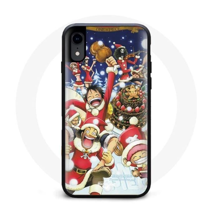 Coque pour Iphone XS One Piece Christmas Day Anime Manga