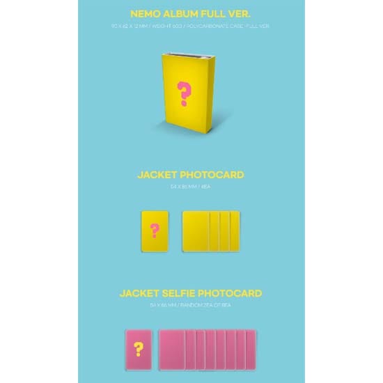 YERIN HET 2e minialbum [Klaar, klaar, LIEFDE] (Nemo Album volledige ver.) blue