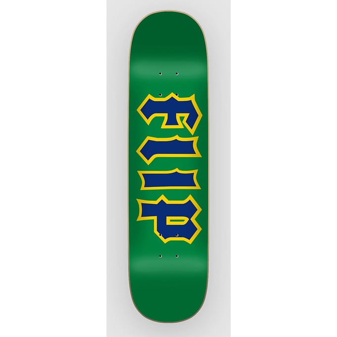 Flip Cancelled Green 8.125"x31.59" Skateboard Deck patroon