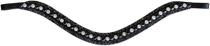 HB SHOWTIME FRONTRIEM ROCKY GLITTER Zwart-zwart