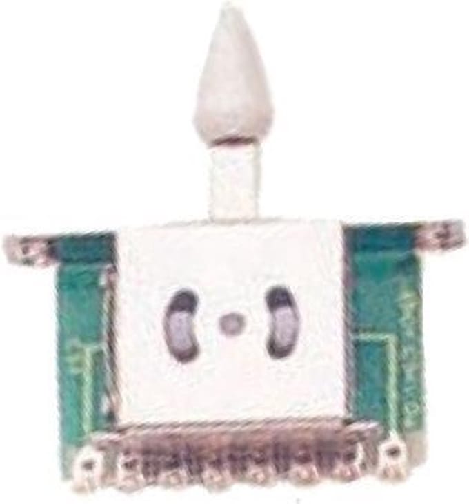 Yellow Parts EZ1188W 5-Standen Schakelaar met Witte Tip