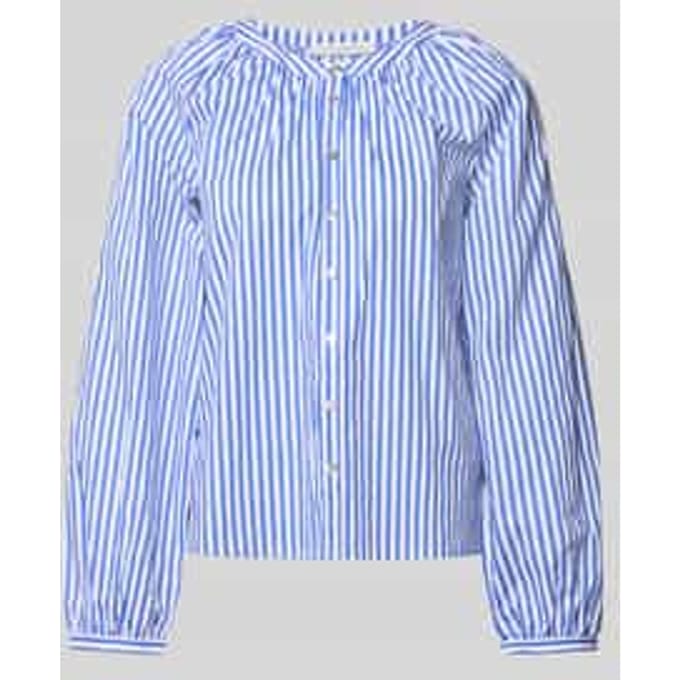 Regular fit blouse met ronde halslijn