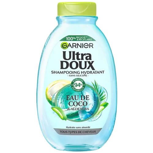 Shampoos Garnier Hydraterende Shampoo - Kokoswater en Aloë Vera