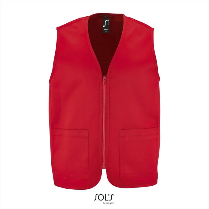 SOL'S Unisex Bodywarmer Wallace L02110 - Red - 4XL