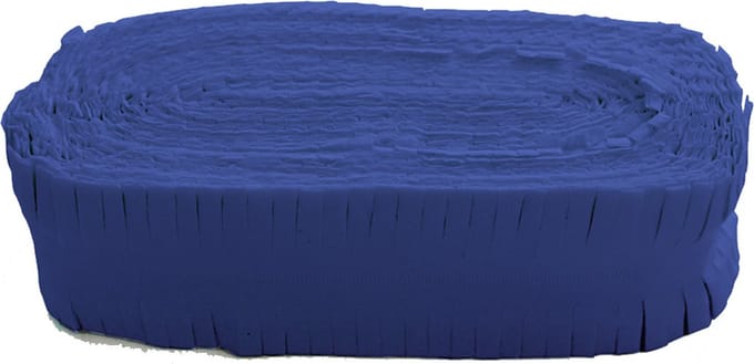 Crepe slinger marineblauw 24 m brandveilig - .