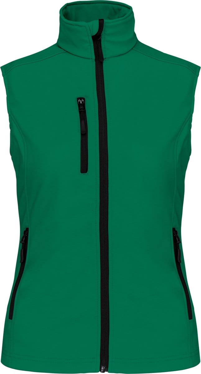 Kariban Dames softshell bodywarmer K404 - Kelly Green - M