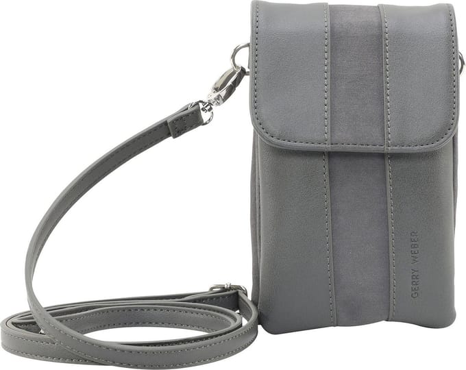 GERRY WEBER Telefoontasje Soft Mix Phonecase LVF Grey Donkergrijs