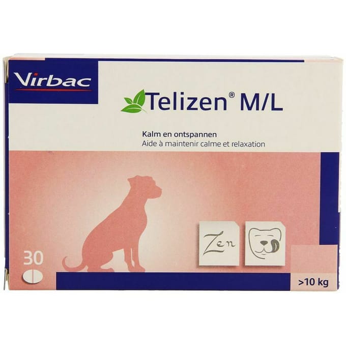 Telizen M&L Hond En Kat 30 Tabletten