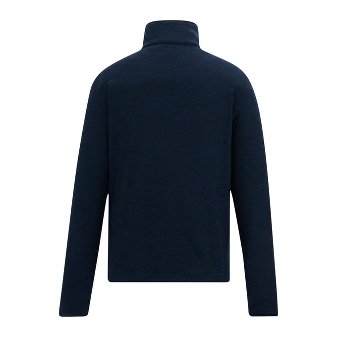 Regatta Heren Thompson Marl Half Zip Fleece Jacket (Marineblauw)